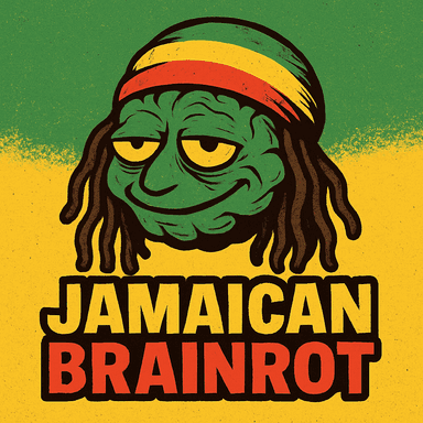 Jamaican Brainrot Logo